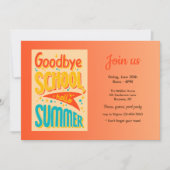 Invitation Bonjour à l'école (Devant)