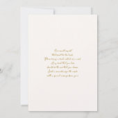 Invitation Bonjour Baby Sage Baby shower vert (Dos)