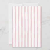 Invitation Bonjour Bebe French Baby Shower (Dos)