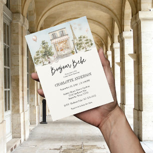 Invitation Bonjour Bébé Paris Fête Prénatale pour Bébé