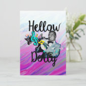 Invitation Bonjour Dolly (Debout devant)