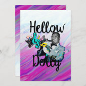 Invitation Bonjour Dolly (Devant / Derrière)