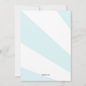 Invitation Bonjour été (Dos)