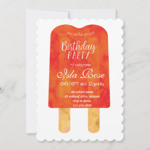 Invitation Bonjour fête d'été