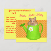 Invitation Bonjour hello hammam (Devant / Derrière)