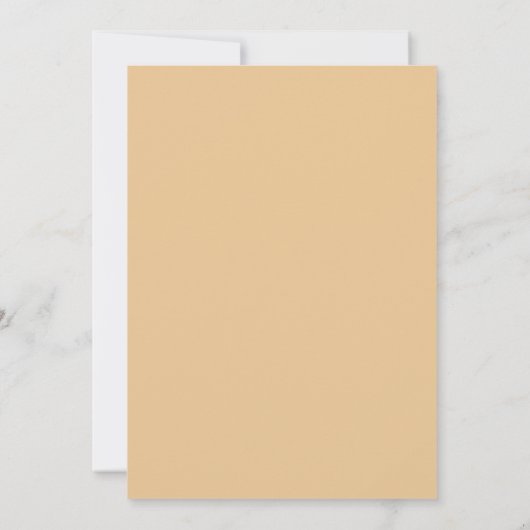 Invitation Bonjour Quarante Brown Retro Soleil Super Vague An (Dos)
