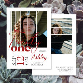 Invitation Bonjour Vingt et une image moderne 21e anniversair