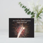 Invitation Bonne année (Debout devant)