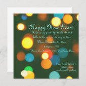 Invitation Bonne année (Devant / Derrière)