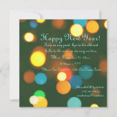 Invitation Bonne année (Devant)