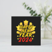 Invitation Bonne année 2024  (Debout devant)