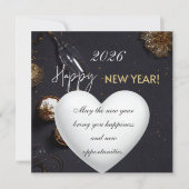 Invitation Bonne année 2026 (Devant)