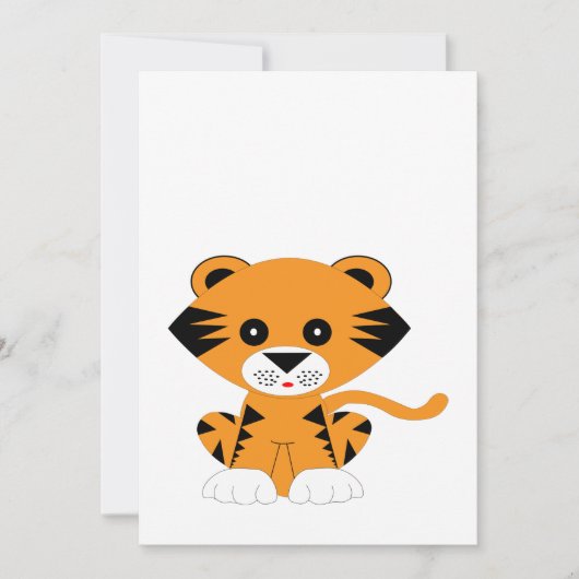 Invitation Bonne année du Tigre 2022 (Devant)