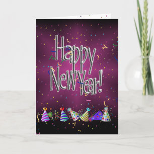 Invitation BONNE ANNÉE ! Image texte