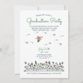 Invitation Bonne chance Graduation Party Photo imprimable (Devant)