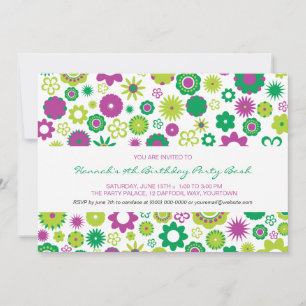 Invitation Bonne fête des fleurs
