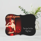 Invitation Bonne fête d'Halloween (Debout devant)