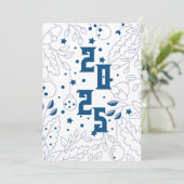 Invitation Bonne fête du Nouvel An (Debout devant)