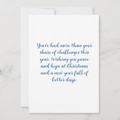 Invitation Bonne fête du Nouvel An (Dos)