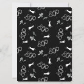 Invitation Bonne Halloween Costume Anniversaire Fête Invitati (Dos)