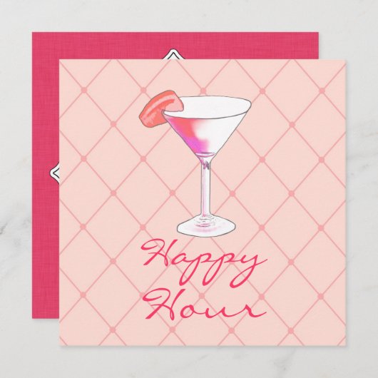 Invitation Bonne heure (Devant / Derrière)