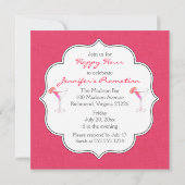 Invitation Bonne heure (Dos)