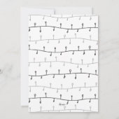 Invitation Bonne Howlidays Pet Dog Christmas Card (Dos)