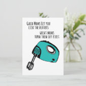 Invitation Bonne maman, laisse-toi lick Beaters (Debout devant)