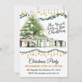 Invitation Bonne Petite Fête De Noël (Devant)