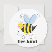 Invitation Bonne princesse d'abeille avec couronne et slogan  (Devant)