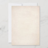 Invitation Bonne sorcière Citrouille Halloween Filles Fête de (Dos)