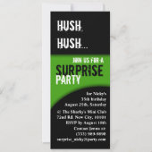 Invitation bonne surprise d'anniversaire (Devant)