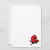 Invitation Bonne Wings Ladybug (Dos)
