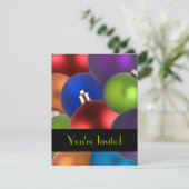 Invitation Bonnes fêtes (Debout devant)