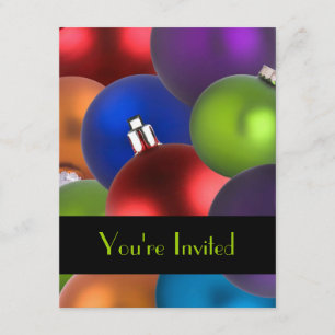 Invitation Bonnes fêtes