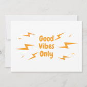 Invitation bonnes vitres seulement (Devant)