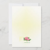 Invitation Bonnet de Pâques (Dos)