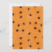 Invitation Boo Animaux Costume d'Halloween Anniversaire (Dos)