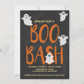 Invitation Boo Bash Halloween (Devant)