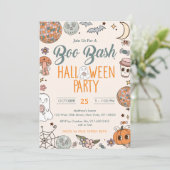 Invitation Boo Bash Super Cute Ghost Halloween Party (Debout devant)