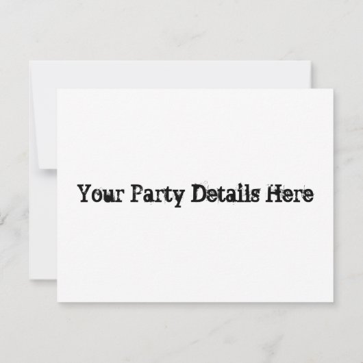 Invitation Boo ! Bat Halloween (Dos)