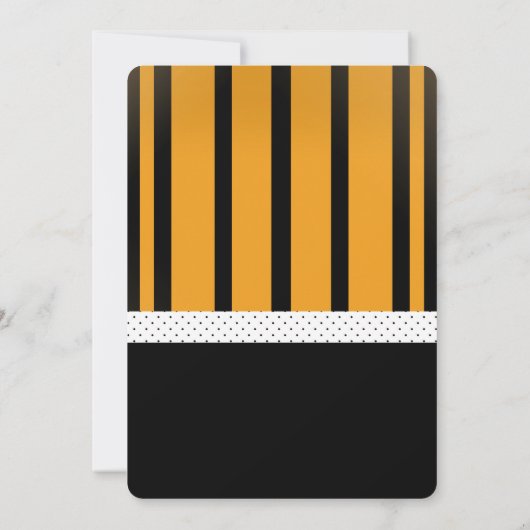 Invitation Boo Cute Ghost Halloween Anniversaire de enfant Pa (Dos)