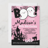 Invitation BOO Halloween (Devant)