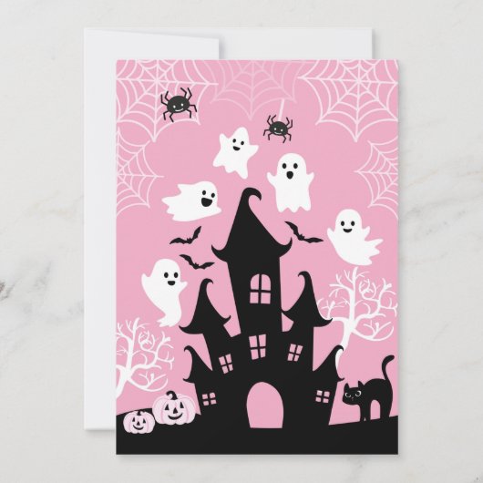 Invitation BOO Halloween (Dos)