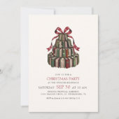 Invitation Book Club Christmas Party (Devant)