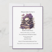 Invitation Bookworm professionnel, Book Club (Devant)