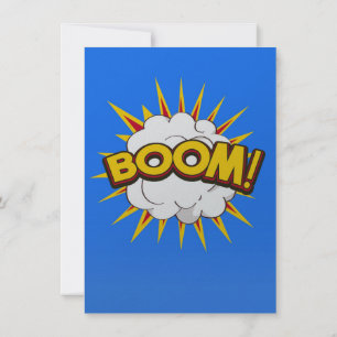 Invitation Boom ! Explosion de dessin