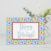 Invitation Boomerangs de vacances (Debout devant)