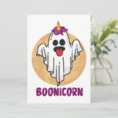 Invitation Boonicorn || Halloween (Debout devant)