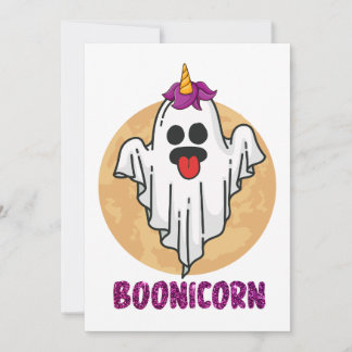 Invitation Boonicorn || Halloween